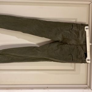 Olive green American Eagle Jegging juniors size 0